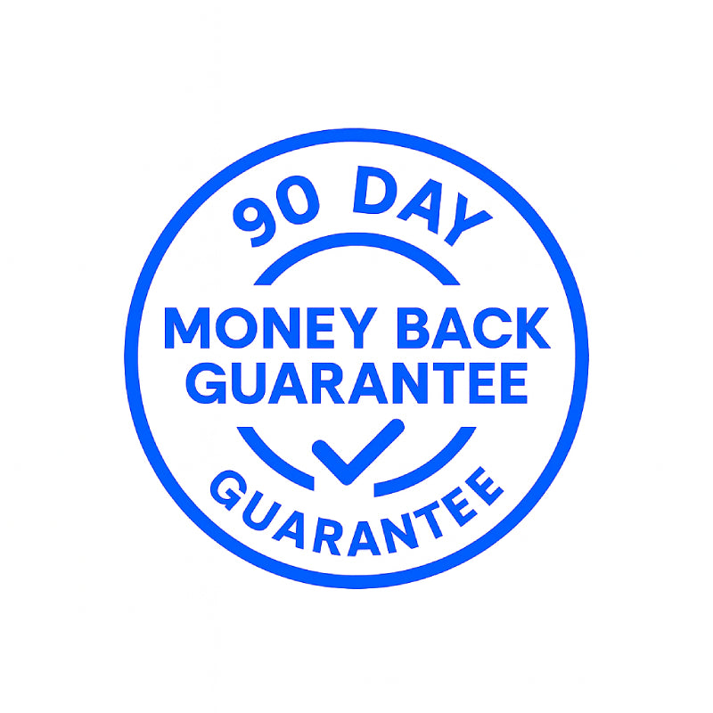 90 Day Money Back Guarantee